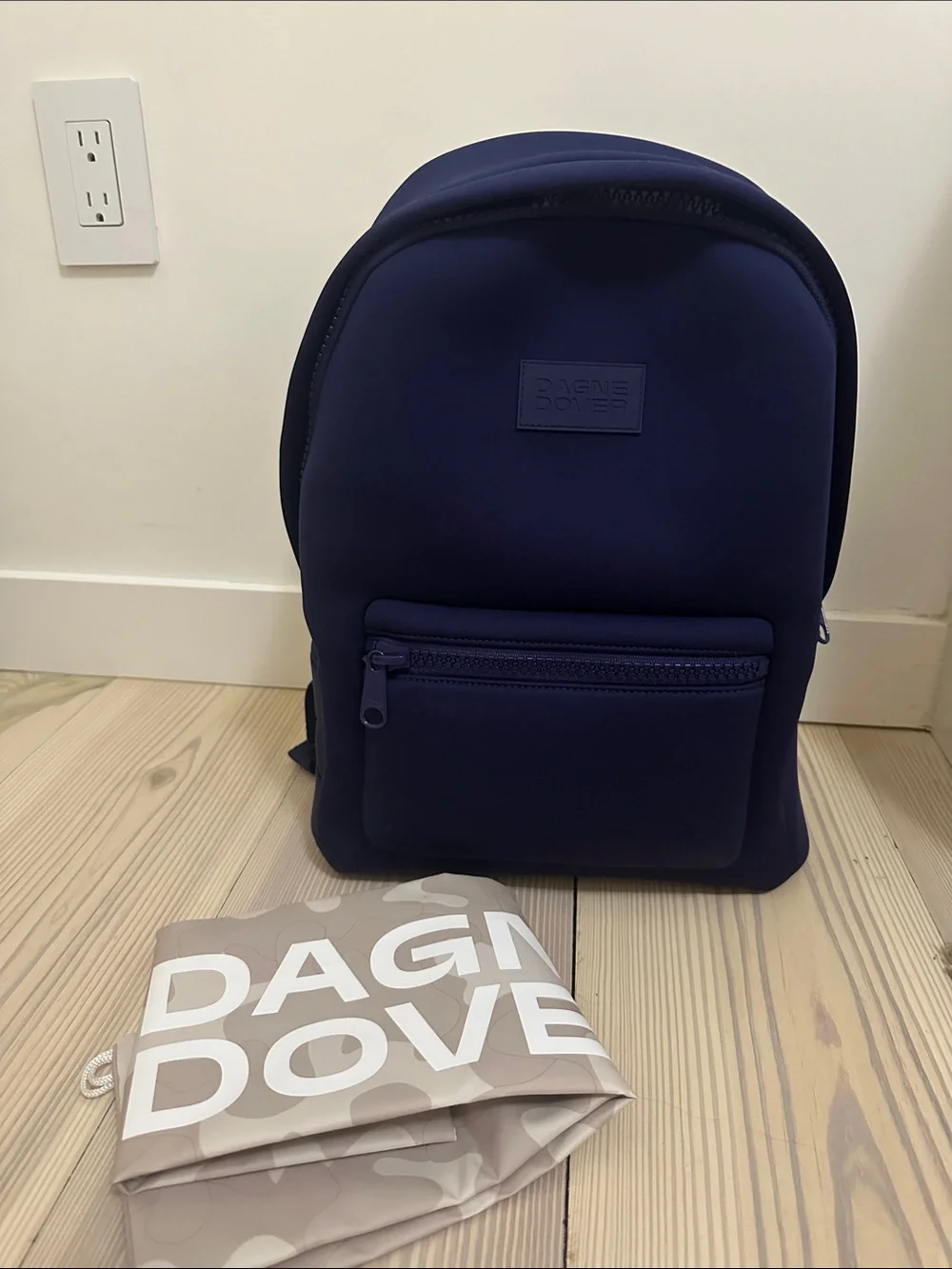Dagne Dover Medium Dakota Backpack in Midnight Blue